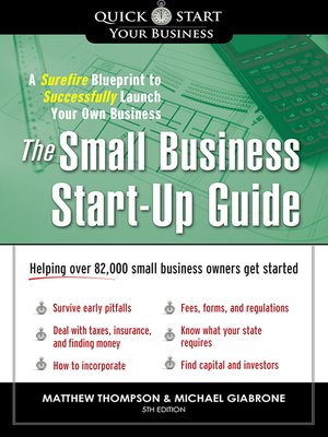 cover image of The Small Business Start-Up Guide